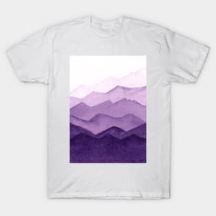 Imperial Purple Ridges T-Shirt